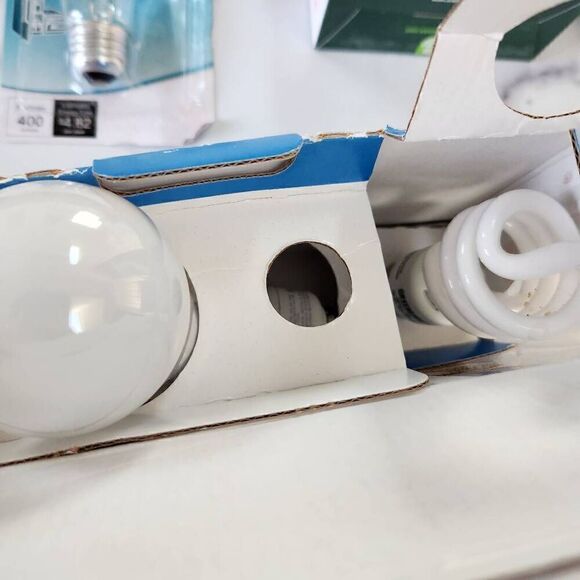 Greenlite 15w LED light bulb bundle 40w clear A15 Phillips 40 watt  10lightbulb - Picture 6 of 6